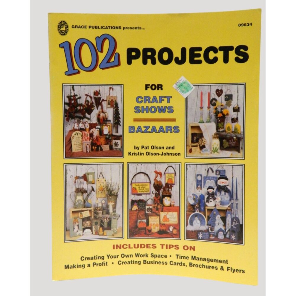 102 Projects For Craft Shows & Bazaars By Pat Olson Kristin Olson-Johnson PB - Picture 11 of 11